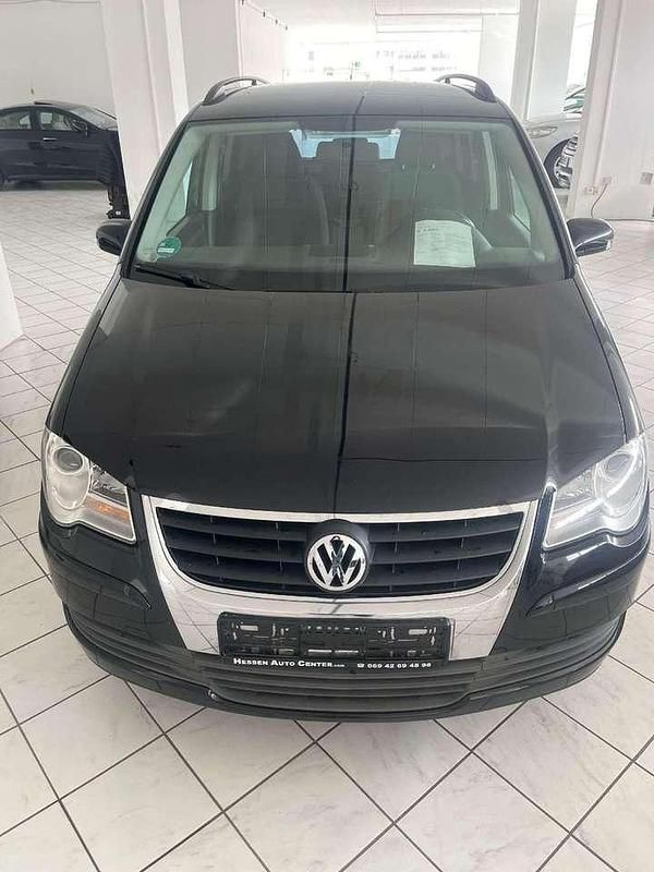 Deep black perleffekt Gebraucht 2009 VW Touran Trendline Van / Kleinbus | 2.999 € (Superpreis) - Bild 1/4