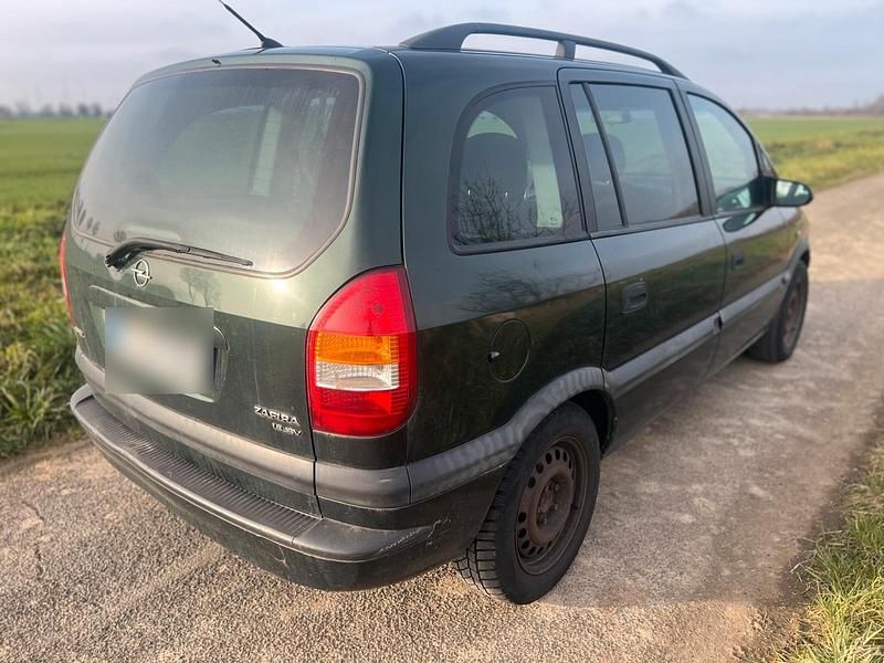 Gebraucht Opel Zafira 116 PS (85 kW) 2000 Grün Van / Kleinbus