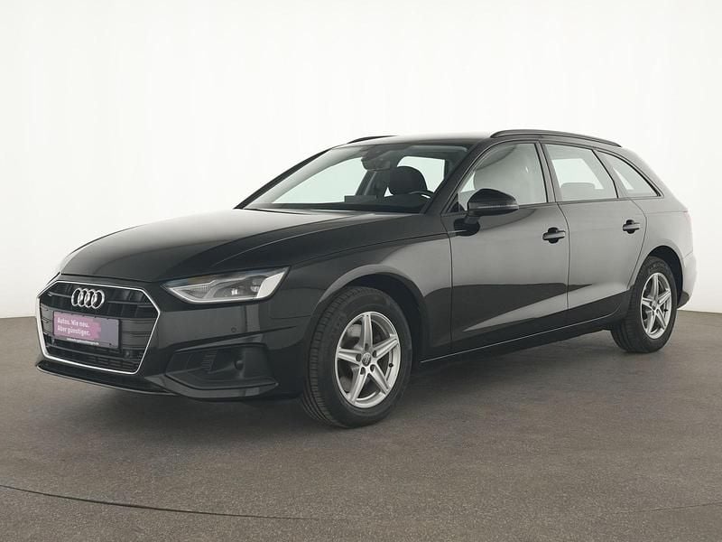 Brillantschwarz Gebraucht 2020 Audi A4 Basis Limousine | 19.795 € (Guter Preis) - Bild 1/4