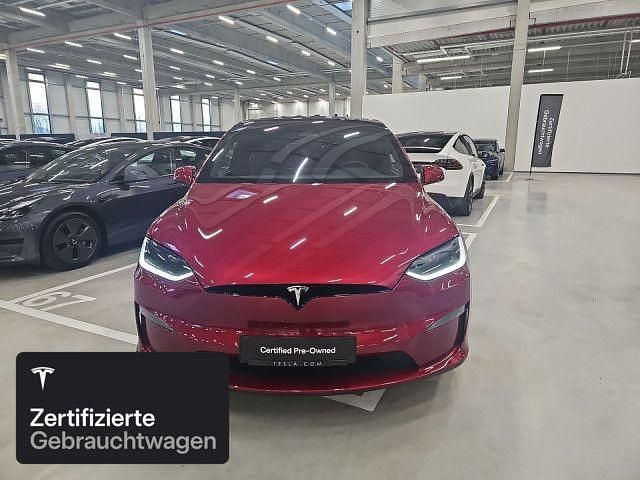 Gebraucht Tesla Model X Long Range AWD 492 kW (669 PS) 2025 Rot SUV