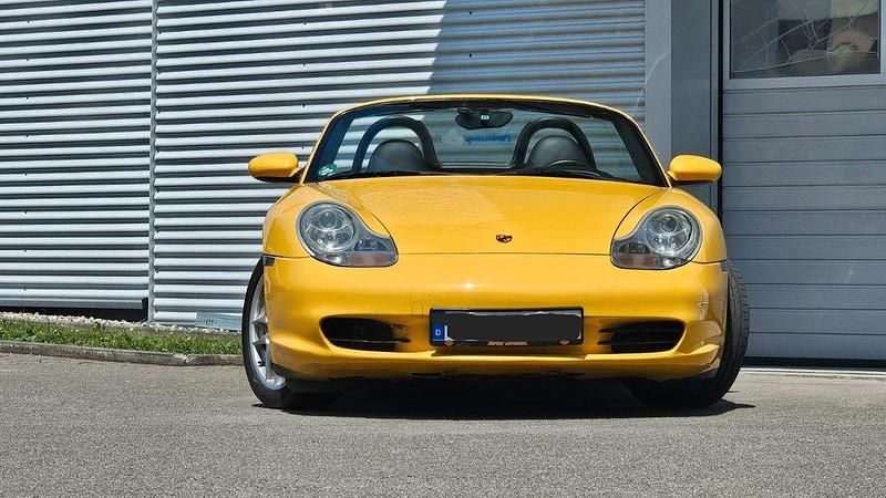 Gebraucht Porsche Boxster 228 PS (167 kW) 2004 Gelb Cabrio
