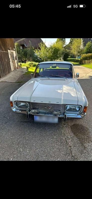 Gebraucht Ford 20M 66 PS (48 kW) 1969 Weiß Coupé