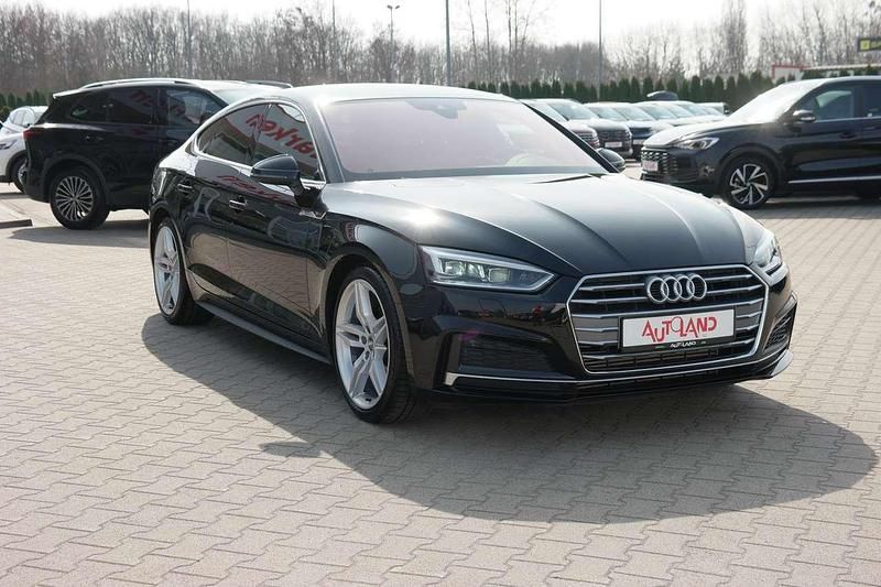 Gebraucht Audi A5 Sportback S-Line 190 PS (139 kW) 2017 Schwarz Kleinwagen