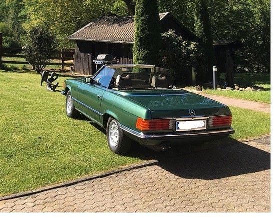 Gebraucht Mercedes SL350 1972 Grün Cabrio