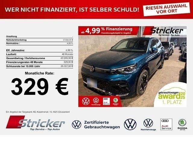Gebraucht VW Tiguan R-line 150 PS (110 kW) 2025 Nightshade blue metallic (metallic) SUV
