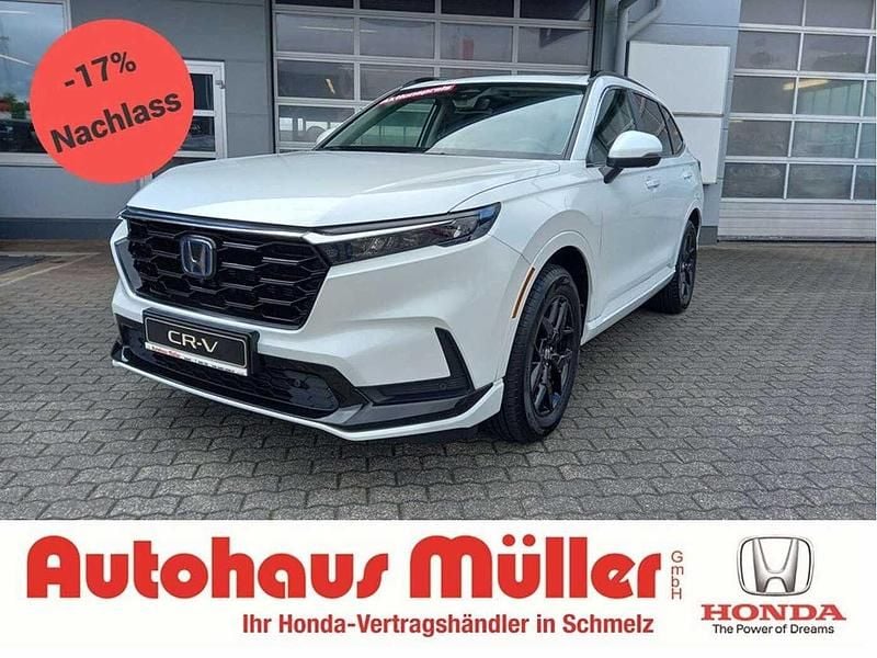 Platinum white p Gebraucht 2025 Honda CR-V Advance SUV | 51.490 € (Superpreis) - Bild 1/4