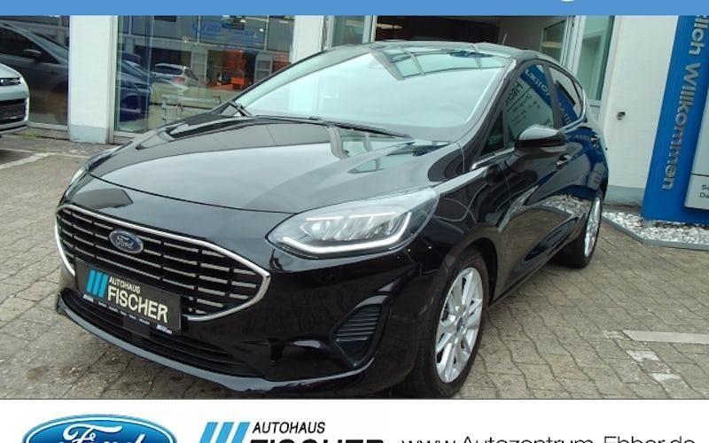 Schwarz Gebraucht 2023 Ford Fiesta Titanium X Kleinwagen | 15.981 € (Superpreis) - Bild 1/4
