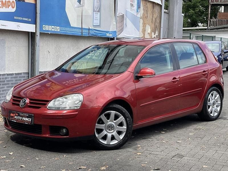 Rot Gebraucht 2005 VW Golf V Sportline Limousine | 3.999 € (Fairer Preis) - Bild 1/4