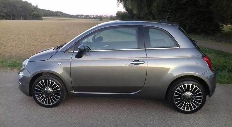 Gebraucht Fiat 500 Lounge 69 PS (50 kW) 2019 Grau Limousine