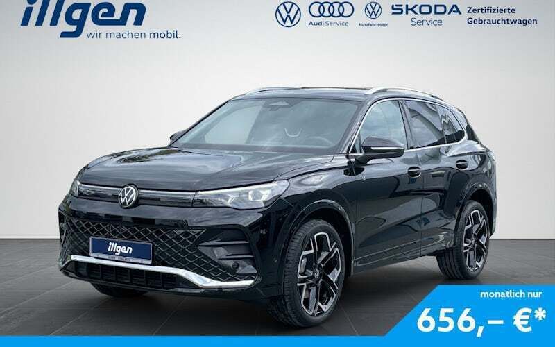 Schwarz Neu 2025 VW Tiguan R-line SUV | 59.998 € - Bild 1/4