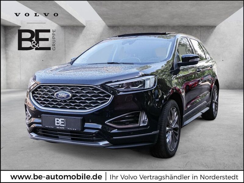 Obsidianschwarz Gebraucht 2019 Ford Edge Vignale SUV | 25.950 € (Fairer Preis) - Bild 1/4