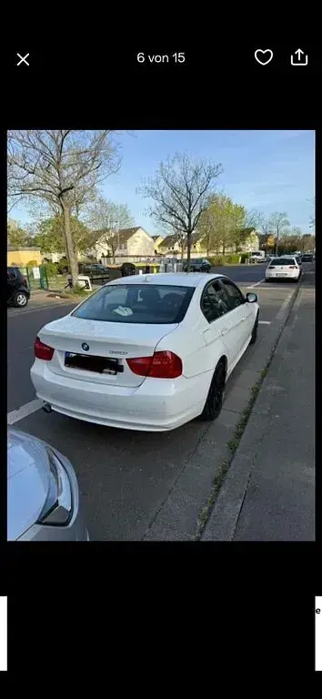 Gebraucht BMW 320 Sport Line 170 PS (125 kW) 2009 Weiß Limousine