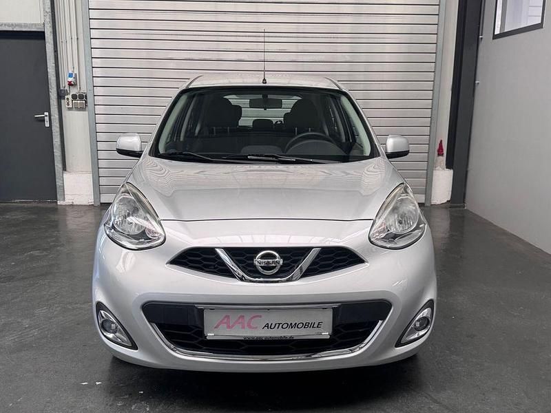 Gebraucht Nissan Micra Acenta 80 PS (58 kW) 2015 Silber Kleinwagen