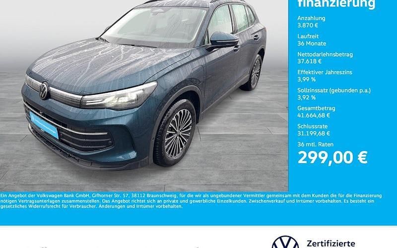 Gebraucht VW Tiguan Life 204 PS (150 kW) 2025 Blau SUV
