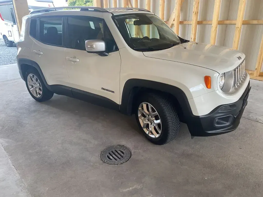 Gebraucht Jeep Renegade Limited 140 PS (102 kW) 2015 Weiß SUV