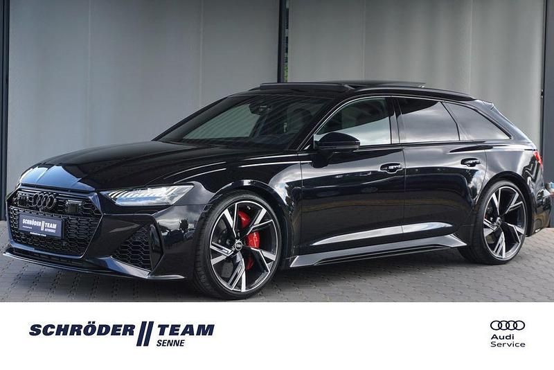 Schwarz Gebraucht 2021 Audi RS6 Ambiente Kombi | 92.490 € (Fairer Preis) - Bild 1/4