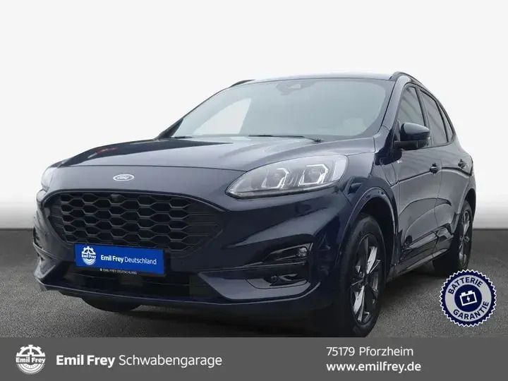 Blau Gebraucht 2022 Ford Kuga ST-Line X SUV | 24.850 € (Superpreis) - Bild 1/4