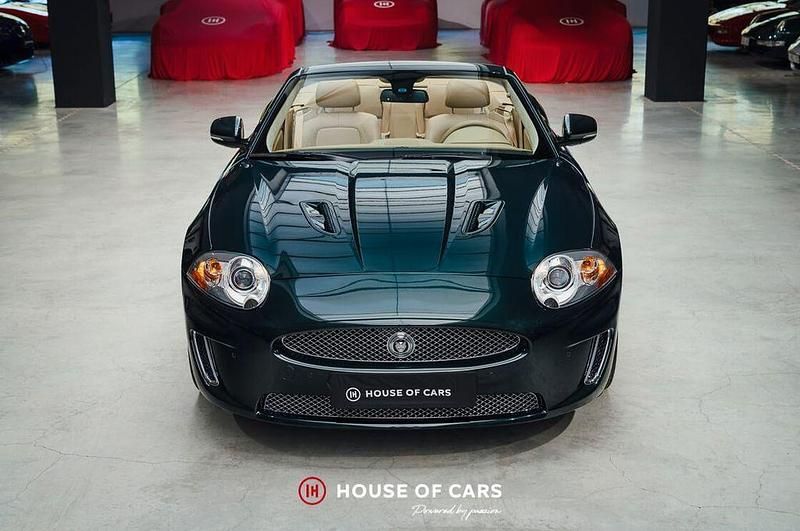 Gebraucht Jaguar XKR 510 PS (375 kW) 2009 Grün Cabrio
