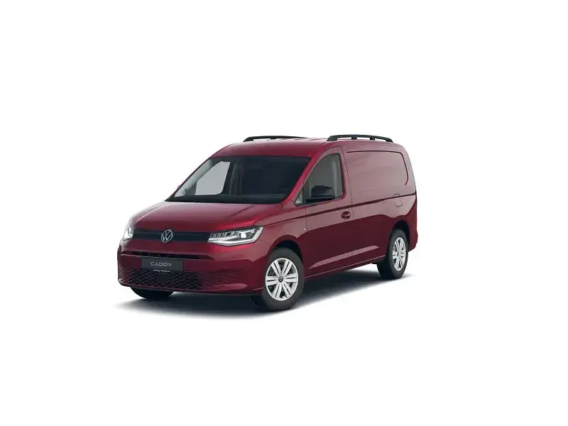 Neu VW Caddy Maxi 122 PS (89 kW) 2026 Rot Van / Kleinbus