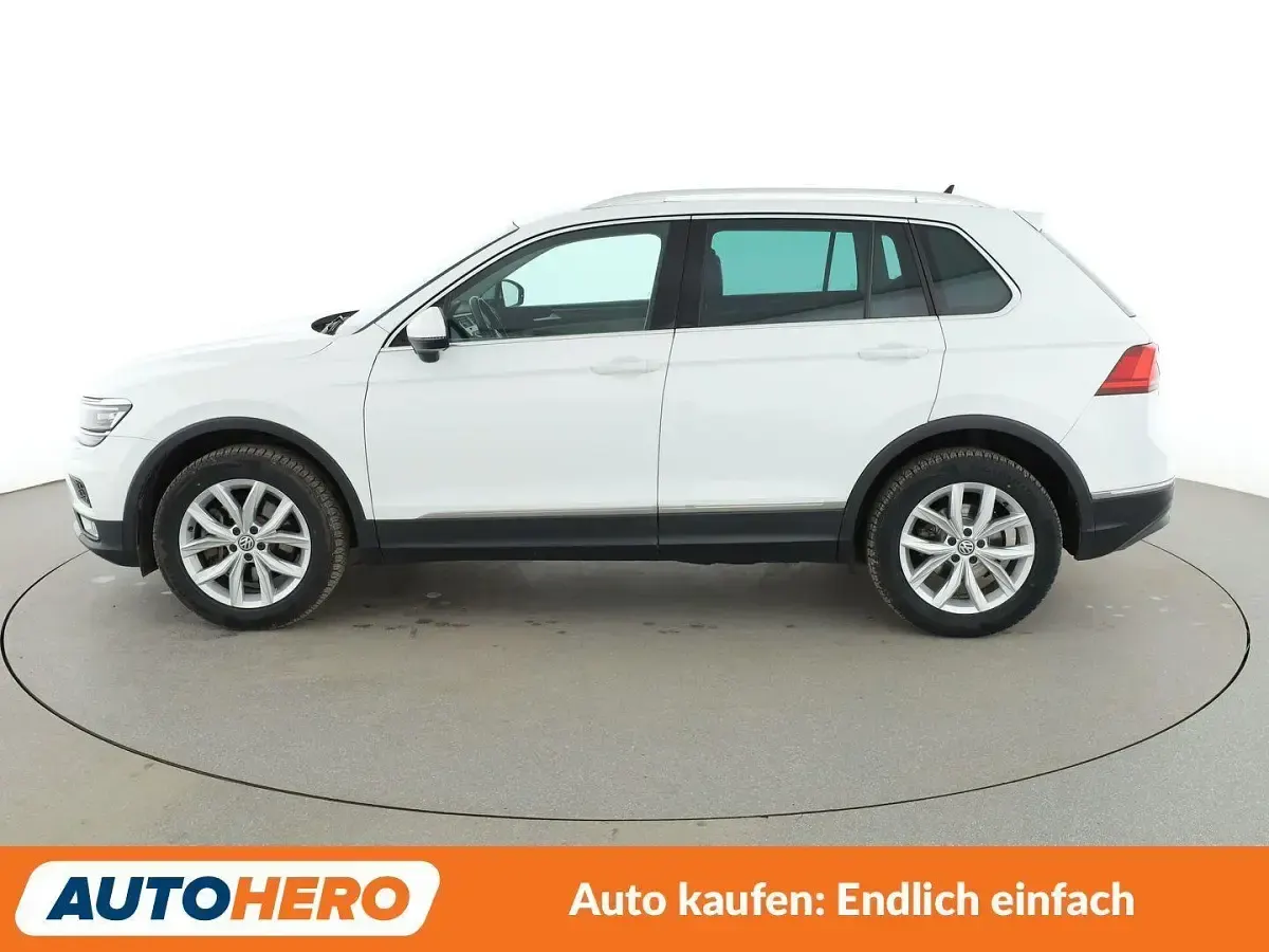 Używany VW Tiguan Highline 190 KM (139 kW) 2016 Biały SUV
