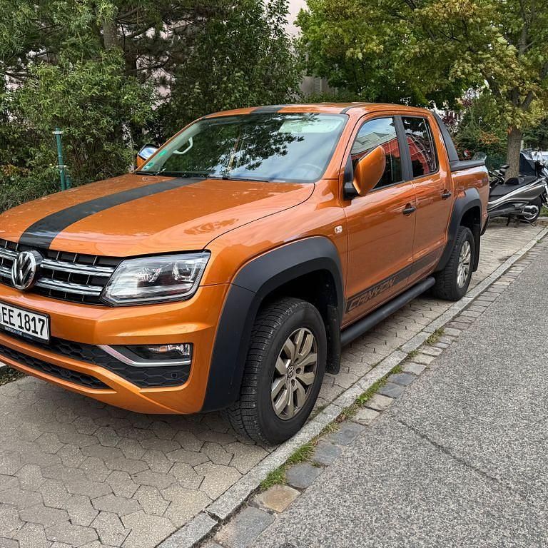 Orange Gebraucht 2019 VW Amarok Abholung | 21.950 € (Superpreis) - Bild 1/4