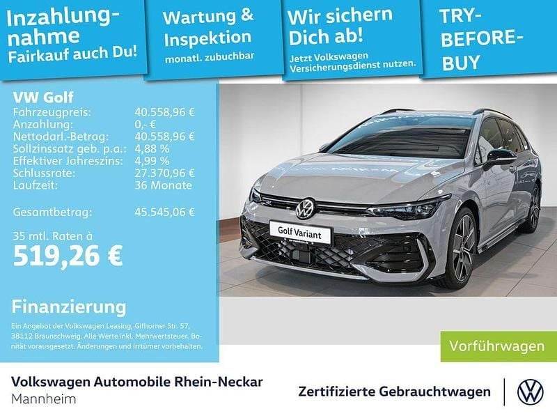 Grau Gebraucht 2025 VW Golf VIII R-line Kombi | 38.999 € - Bild 1/4