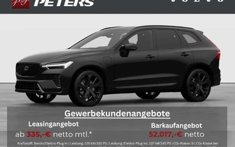 Schwarz Neu 2025 Volvo XC60 Plus SUV | 61.900 € (Superpreis) - Bild 1/4