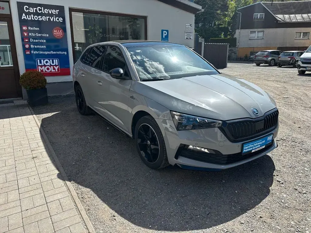 Gebraucht Skoda Scala Monte Carlo 110 PS (80 kW) 2021 Grau Kleinwagen