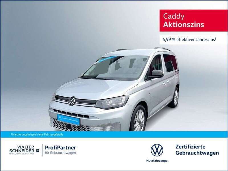 Reflexsilber metallic Gebraucht 2023 VW Caddy Life Van / Kleinbus | 30.680 € (Fairer Preis) - Bild 1/2