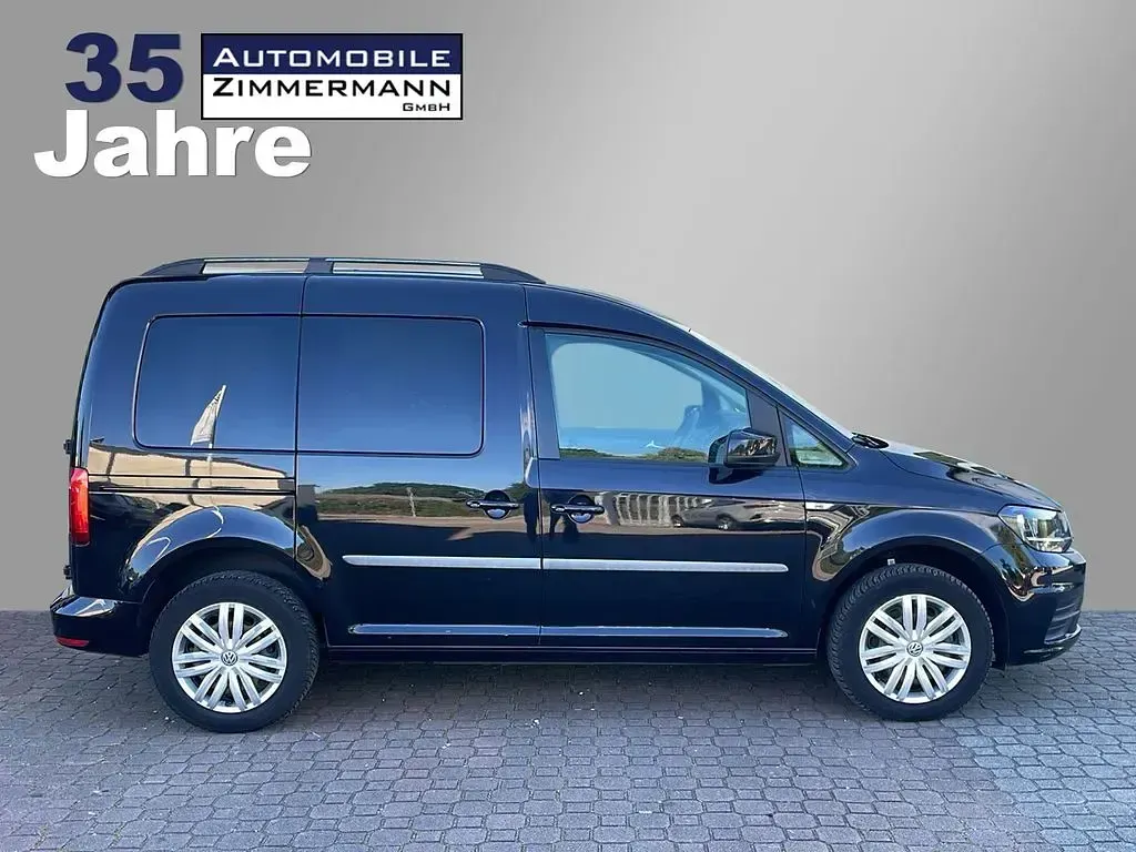 Gebraucht VW Caddy Trendline 150 PS (110 kW) 2018 Schwarz Van / Kleinbus