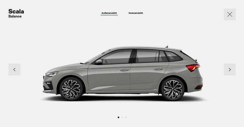 Neu Skoda Scala Tour 116 PS (85 kW) 2025 Grau Kleinwagen