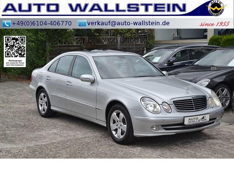 Silber Gebraucht 2005 Mercedes E240 Avantgarde Limousine | 3.490 € (Fairer Preis) - Bild 1/4
