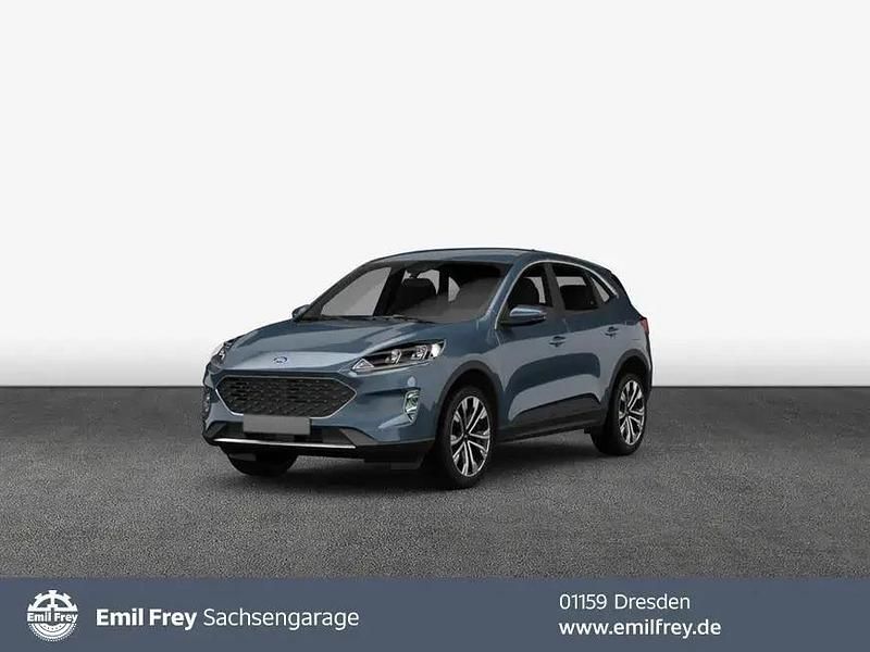 Chrome blue metallic Gebraucht 2022 Ford Kuga Titanium X SUV | 26.940 € (Etwas zu teuer) - Bild 1/1
