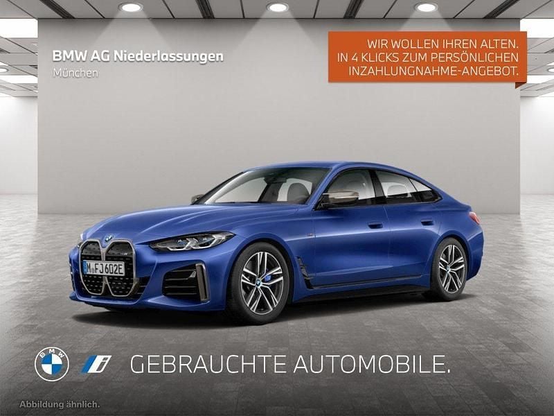 Blau Gebraucht 2022 BMW i4 Performance Limousine | 46.985 € (Fairer Preis) - Bild 1/4