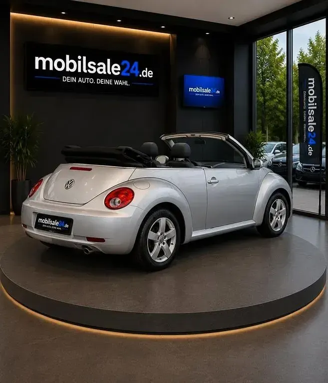 Gebraucht VW New Beetle Cabriolet 102 PS (75 kW) 2007 Silber Cabrio