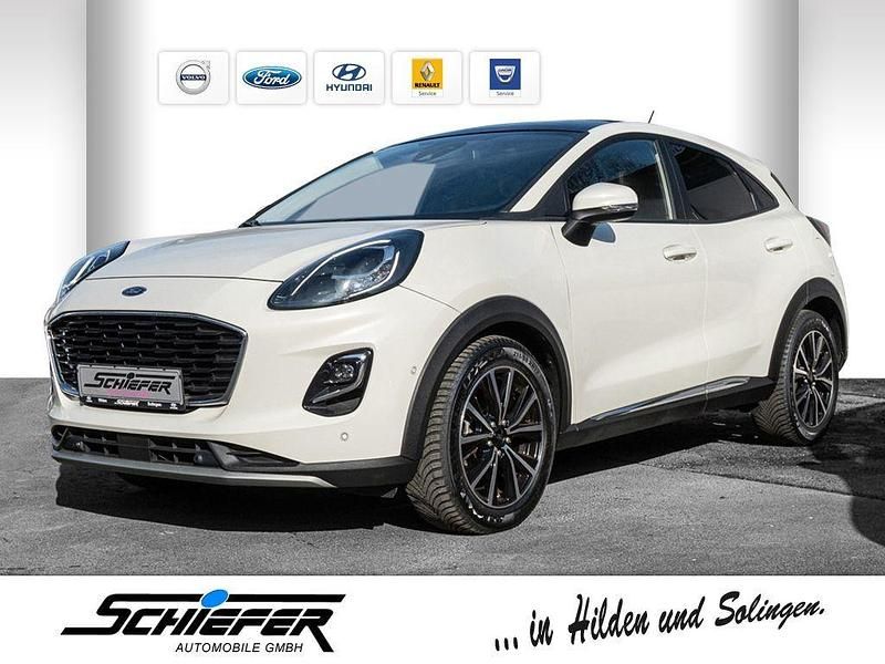 Gebraucht Ford Puma Titanium 125 PS (91 kW) 2020 Weiß SUV