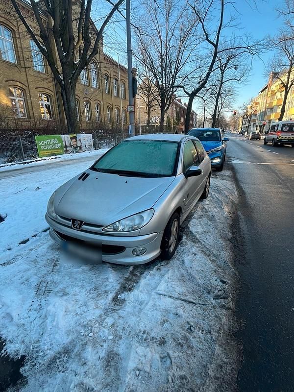 Gebraucht Peugeot 206 2006 Silber Coupé