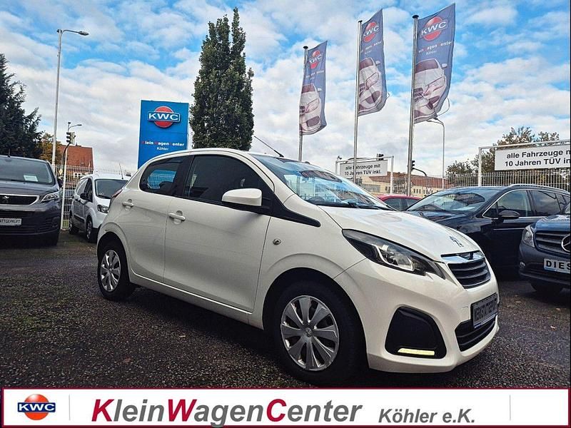 Weiß Gebraucht 2014 Peugeot 108 Active Kleinwagen | 4.400 € (Fairer Preis) - Bild 1/3