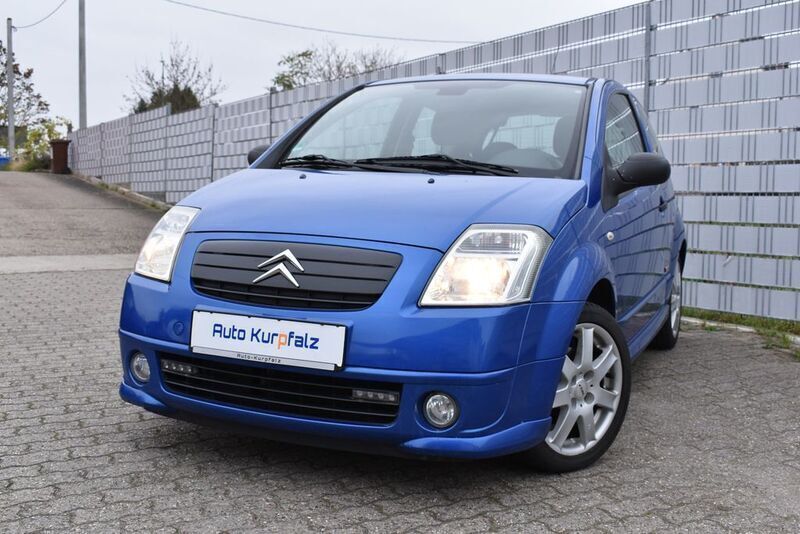 Blau Gebraucht 2005 Citroën C2 Kleinwagen | 2.900 € (Teuer) - Bild 1/4