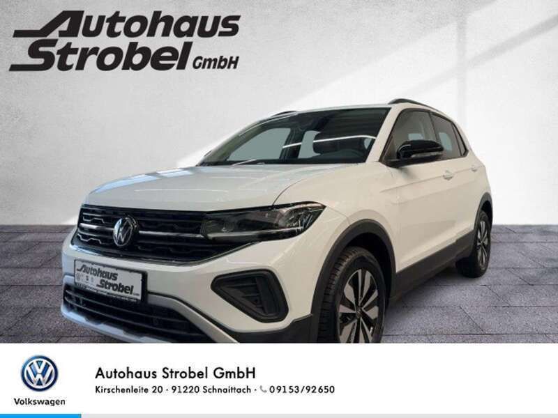 Pure white Gebraucht 2024 VW T-Cross Goal SUV | 29.950 € (Fairer Preis) - Bild 1/3