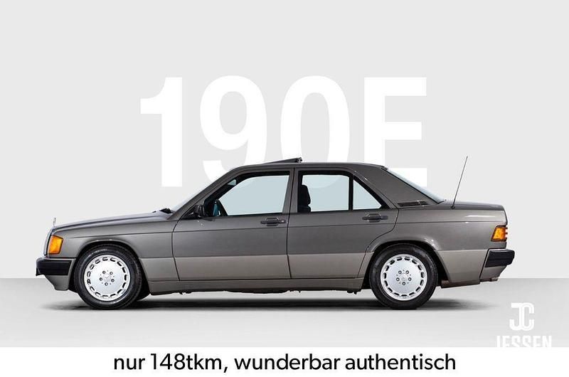Anthrazitgarumetallic Gebraucht 1989 Mercedes 190 Limousine | 11.500 € - Bild 1/4