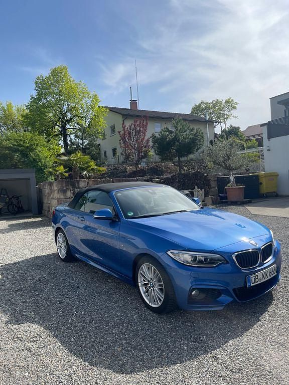Gebraucht BMW 220 M Sport 190 PS (139 kW) 2015 Blau Cabrio