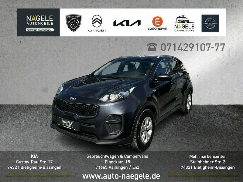 Grey metallic Gebraucht 2017 Kia Sportage Edition 7 SUV | 12.800 € (Guter Preis) - Bild 1/3