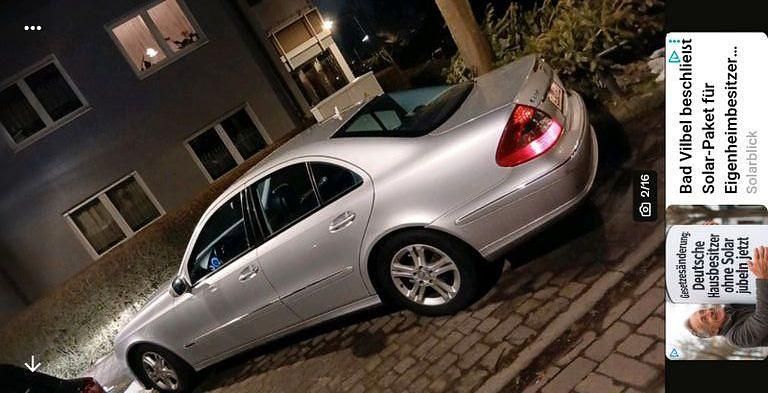 Gebraucht Mercedes E220 Avantgarde 170 PS (125 kW) 2007 Silber Limousine