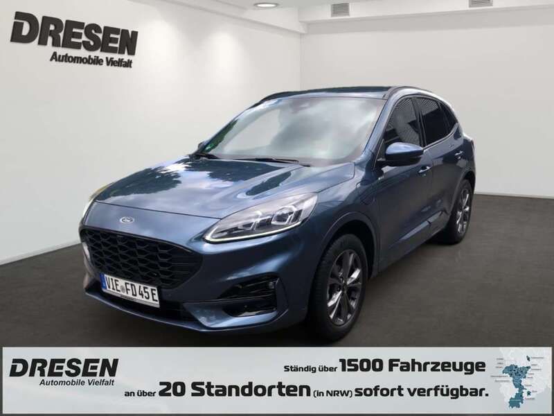 Chromablau metallic Gebraucht 2022 Ford Kuga ST-Line X SUV | 26.450 € (Fairer Preis) - Bild 1/4