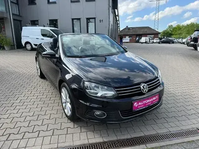 Gebraucht VW Eos Sportline 112 PS (82 kW) 2014 Schwarz Cabrio