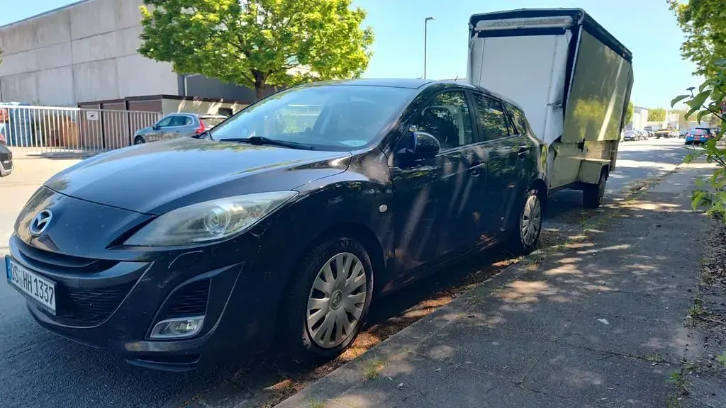 Gebraucht Mazda 3 Sports-Line 185 PS (136 kW) 2010 Schwarz Limousine