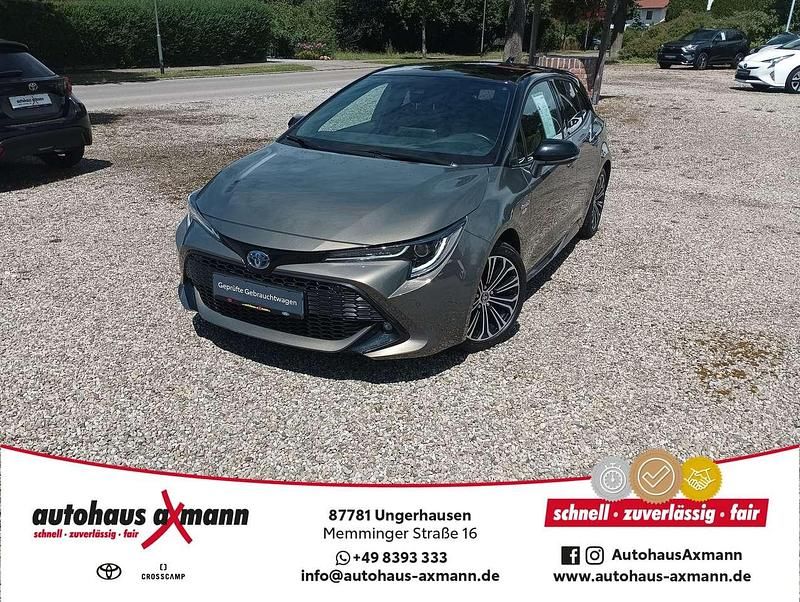 Manganbronce/schwarz Gebraucht 2020 Toyota Corolla Team Limousine | 22.490 € (Fairer Preis) - Bild 1/4