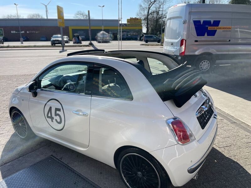 Gebraucht Fiat 500C 101 PS (74 kW) 2010 Weiß Cabrio