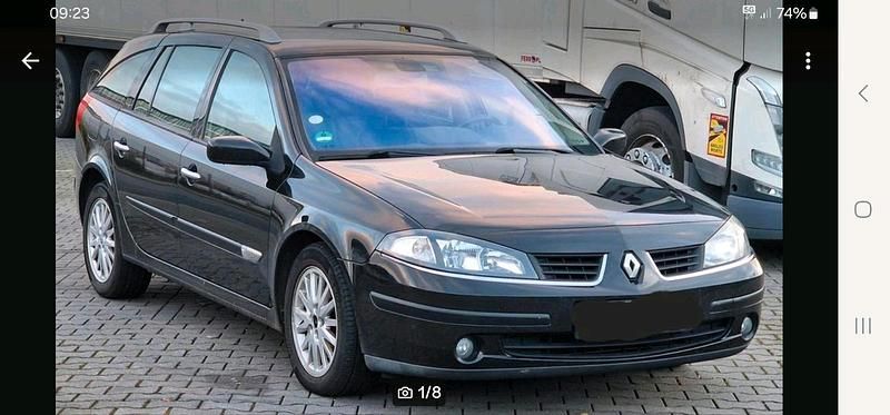 Schwarz Gebraucht 2007 Renault Laguna III Kombi | 1.000 € (Superpreis) - Bild 1/4